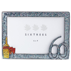 Unbranded Celebration 60th Photo Frame