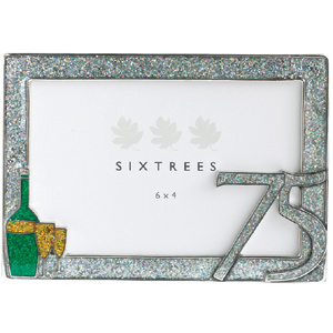Unbranded Celebration 75th Photo Frame