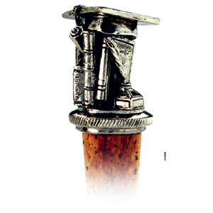 This great Celebration Graduation Bottle Stopper is a wonderful simple keepsake graduation gift that