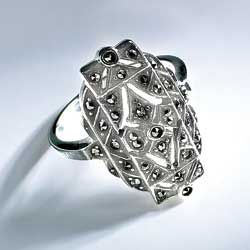 Celeste Silver Ring