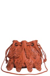 Unbranded Celeste Skull Fringe Duffle Bag