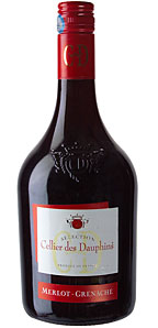 Unbranded Cellier des Dauphins Merlot / Grenache, Vin de Pays Portes de Mandeacute;diterranandeacute;e, South