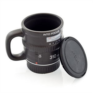 Unbranded Ceramic Camera Lens Coffee Mug