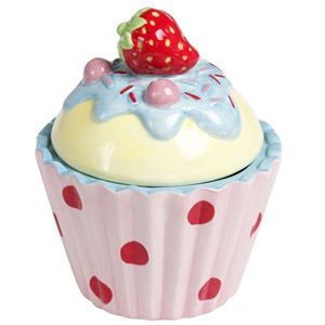 Unbranded Ceramic Cupcake Trinket Box