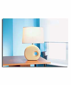 Ceramic Hole Table Lamp