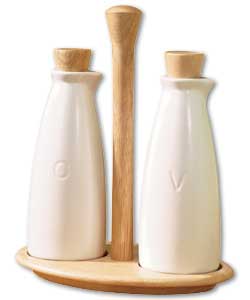 Ceramic Oil and Vinegar Set