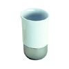 Ceramic Tumbler Holder with Chrome Plated base