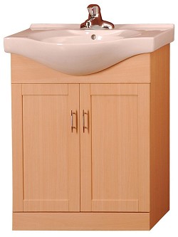 Unbranded Ceramic Vanity Suite San Marino Beech