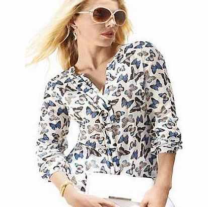 Unbranded Ceration L Patterned Blouse