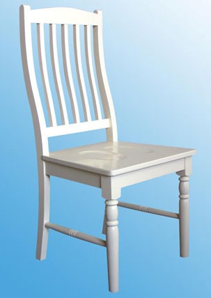 Unbranded Cereste Painted Farmhouse Chair - Pairs