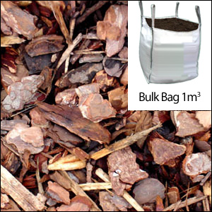 Unbranded Certified Play Bark  1 Cubic Metre Bulk Bag