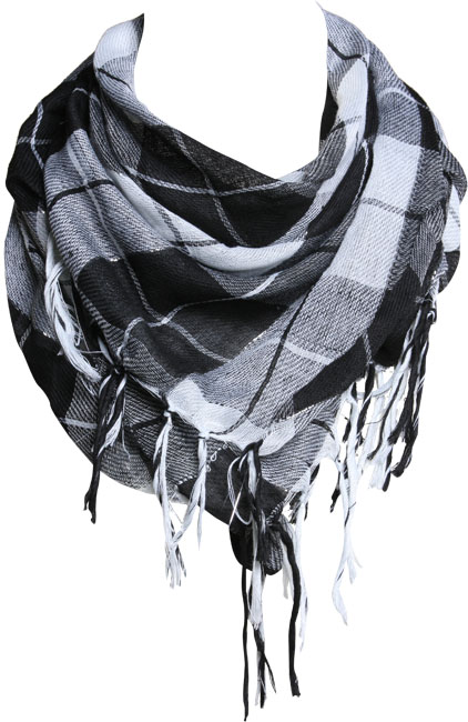 Unbranded Cerys check scarf