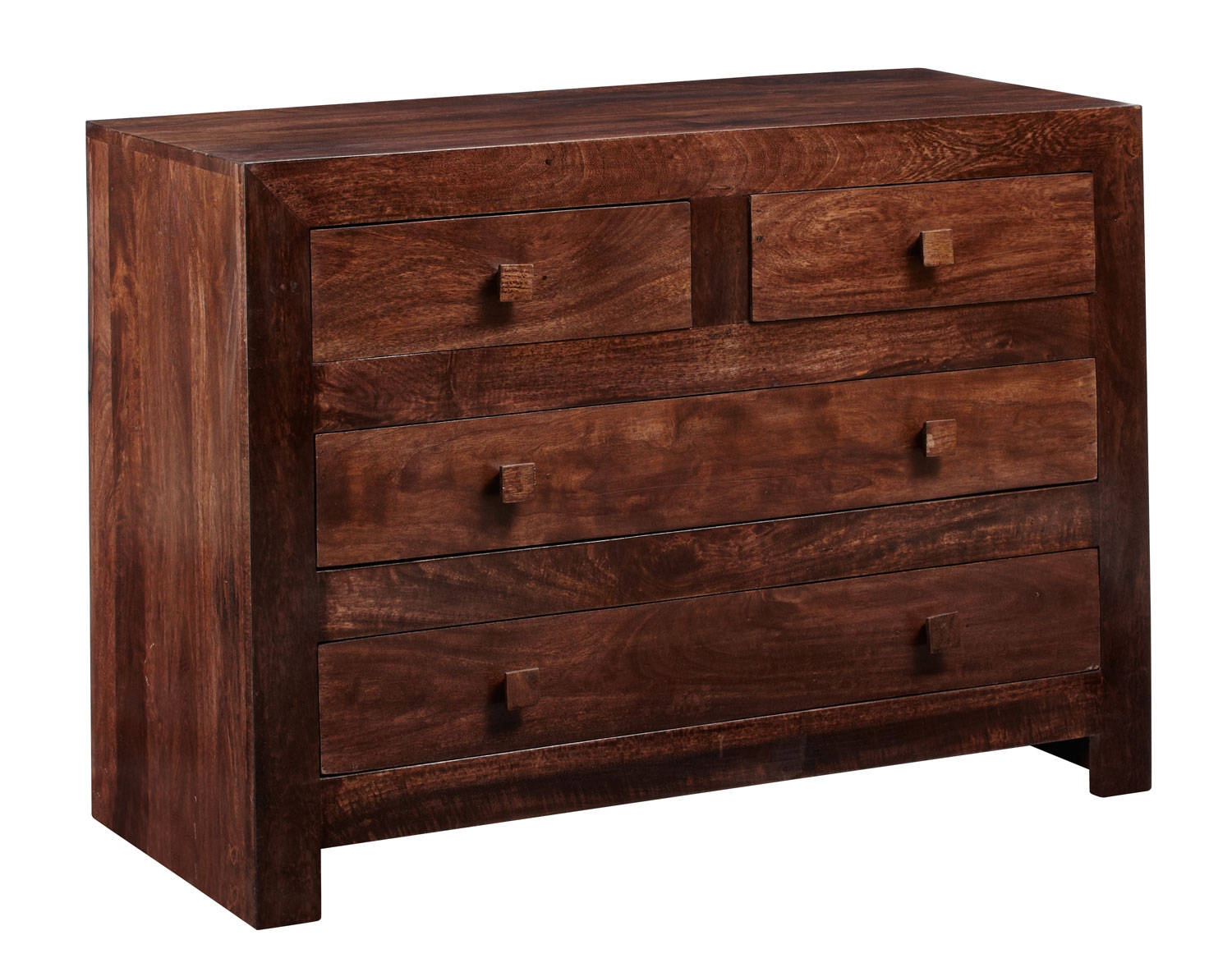 Unbranded Ceylon 2 over 2 Chest of Drawers