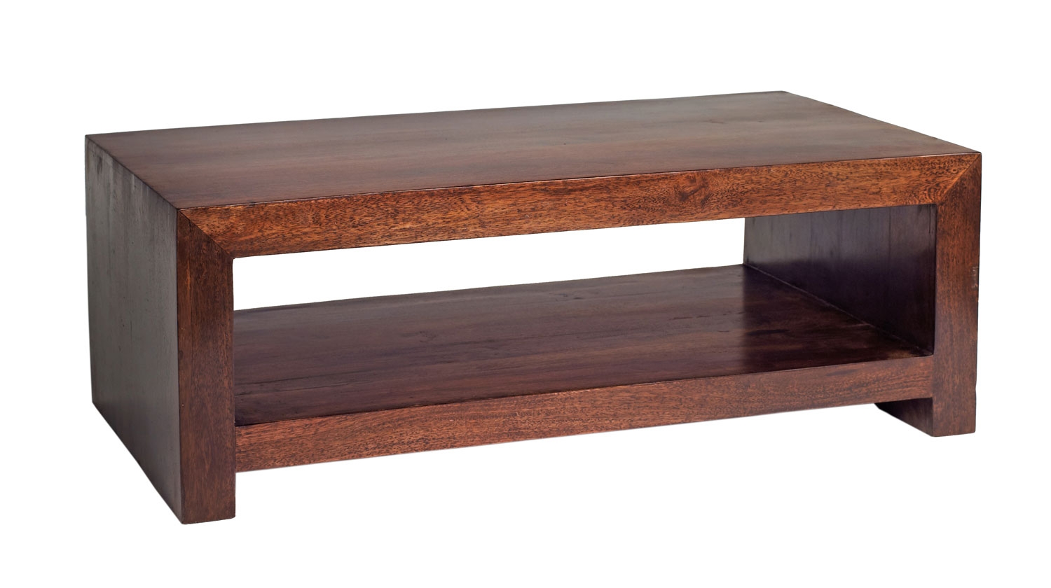 Unbranded Ceylon Large Coffee Table with Shelf