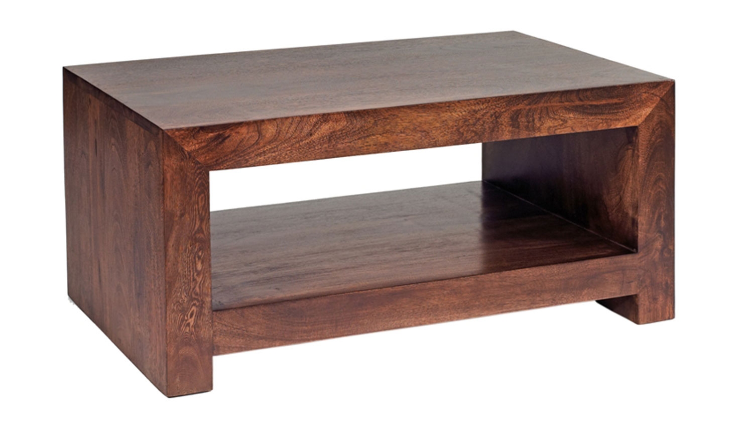 Unbranded Ceylon Small Coffee Table with Shelf