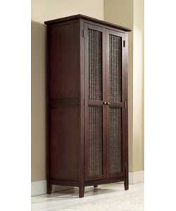 Ceylon Walnut 2-Door Robe