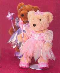 Chad Valley Ballerina Bear - Pink