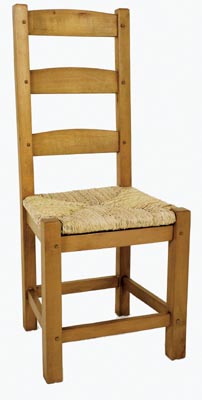 CHAIR AMISH RUSH SEAT