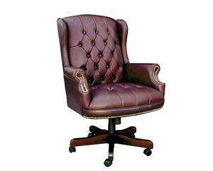 Unbranded Chairman swivel leather chair