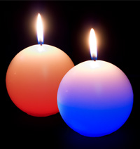 Chameleon Candles (Sphere Candle 2 pack)