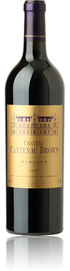 Unbranded Chandacirc;teau Cantenac-Brown 2000 Margaux, 3andegrave;me Cru Classandeacute; (75cl)