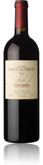 Chandacirc;teau Haut Lignieres 2005 Le 1er Faugandegrave;res (75cl)