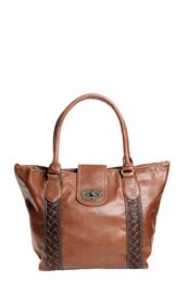 Unbranded Char lattice insert shopper bag