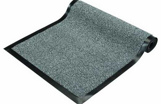 This barrier entrance mat will stop moisture and dirt from entering your home. PVC backed with Polyproylene pile and anti slip backing. 100% polypropylene. Non-slip backing. Clean with a sponge and warm soapy water. Size L240. W120cm. (Barcode EAN=50