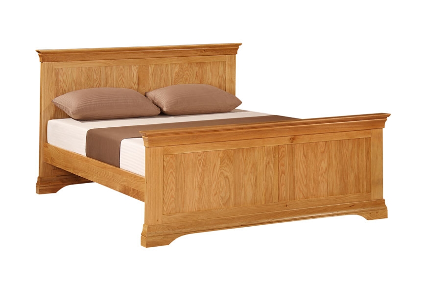 Unbranded Charente Oak Bedstead - Double or King Size