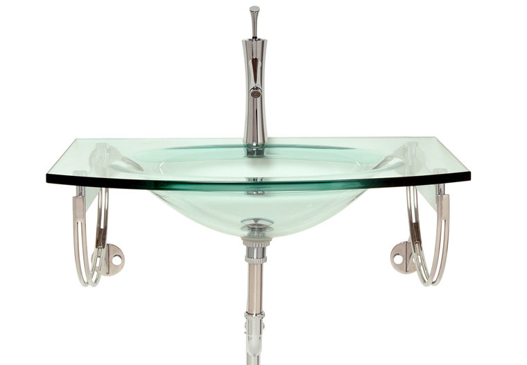 Unbranded Charlotte - Contemporary Glass Basin