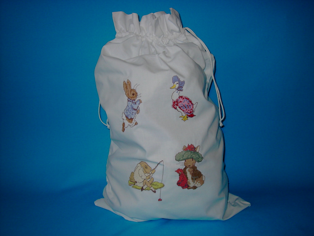 Unbranded Charming Beatrix Potter Laundry Bag