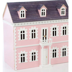 Unbranded Charming Pink Doll` House