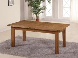 Unbranded Chateau Oak Rectangular Extending Dining Table -
