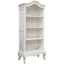 Chateau white painted open bookcase furniture