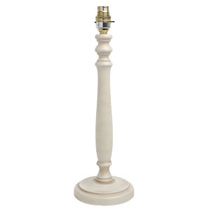 Cheadle Lamp Base- Cream- Large