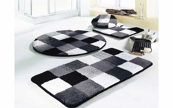 Unbranded Checked Bath Mats
