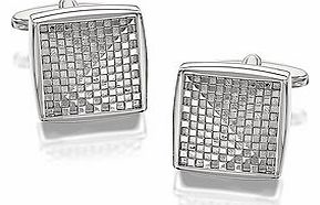 Unbranded Checker Board Swivel Cufflinks - 015361