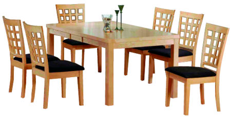 Checkers Extending Dining Table