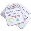 Unbranded Cheeky Childish Coasters