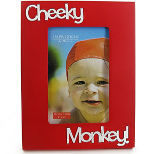 Unbranded Cheeky Monkey 4 x 6 Photo Frame