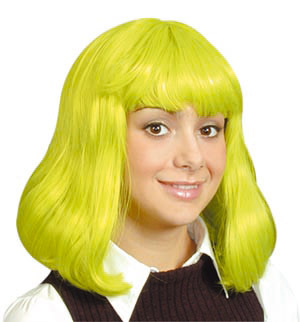 Cheerleader, neon green