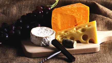 Unbranded Cheese and Wine Tasting for Two