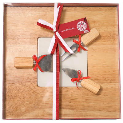 Unbranded Cheeseboard Serving Gift Set