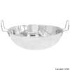 Unbranded Chefset 18cm Stainless Steel Balti Dish