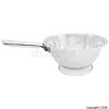 Unbranded Chefset 24cm Stainless Steel Deep Colander With