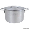Unbranded Chefset 28cm Stainless Steel Casserole With Lid
