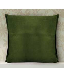 Unbranded Chenille Cushion - Green