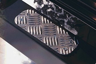 Chequer plate protector kit for Defender 90