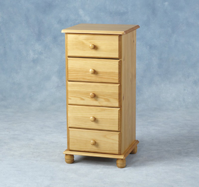 CHEST 5 DRAWER SOL NARROW