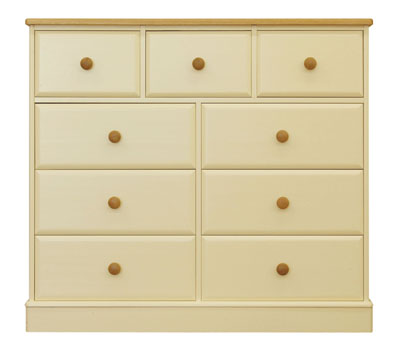 Unbranded CHEST 9 DRAWER X WIDE TEWKESBURY